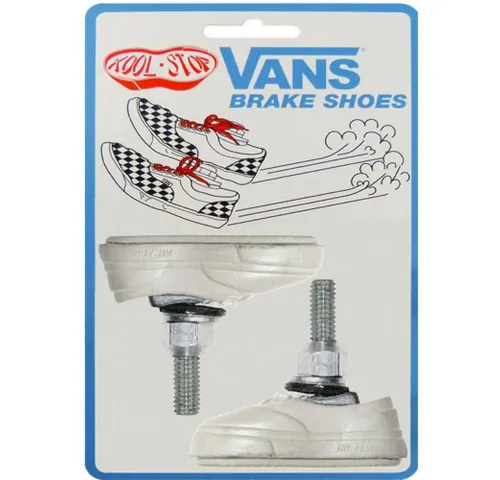 Kool Stop Felgenbremse Kool-Stop Bremsschuh V-Brake BMX, T7 Vans weiss, T7-VW