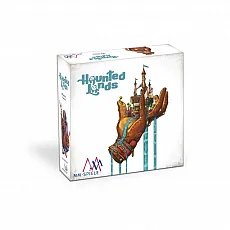 MM SPIELE Haunted Lands - Spannendes Gesellschaftsspiel mit Geistern - Gesellschaftsspiel mit hochwertigen Holzkomponenten, ideal für Familien und Freunde. Erlebt Abenteuer und Strategie für 2-4 Spieler ab 15 Jahren!