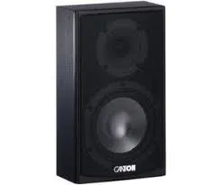 Canton GLE 410.2 Lautsprecher - 60/100 Watt Schwarz (Paar) - Regal-Lautsprecher mit kraftvollem 16 cm Tieftöner und 2,5 cm Hochtöner für ein beeindruckendes Klangerlebnis in jedem Raum.