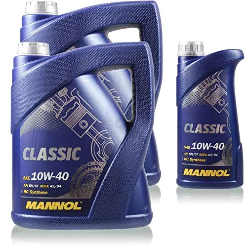 Liter Original MANNOL Motoröl Classic 10W-40 Engine Oil Öl 11193009 11