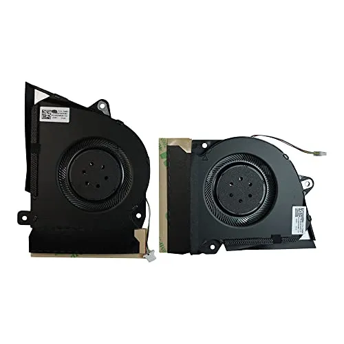Power4Laptops Ersatz Notebook Lüfter (Paar) kompatibel mit Asus Zephyrus GA401IV