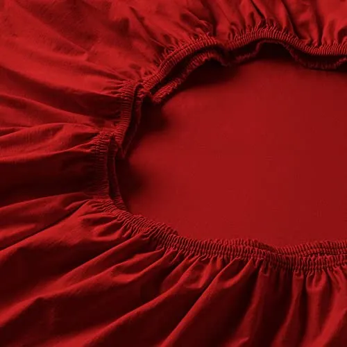 Estella 6500-475 Mako-Feinjersey-Spannbetttuch 150 x 200 cm - Spannbetttuch aus 100% Baumwolle, bügelfrei und mit Rundumgummi für perfekten Sitz. Ideal für erholsame Nächte und einfache Pflege bei 60° Waschmaschine.