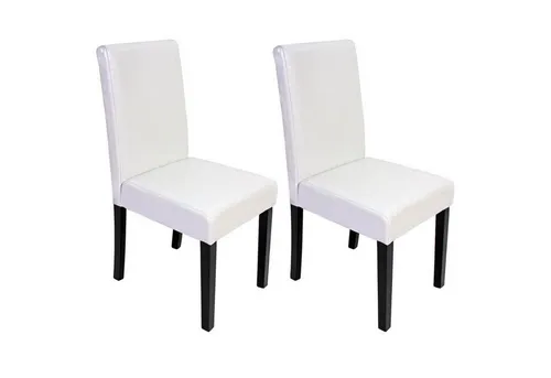 PROREGAL® Esszimmerstuhl Esszimmerstuhl klassisch und zeitlos HxBxT 90x43x56cm Material, Farbe (2 St), Mit hochwertigem Bezug, erhältlich in vielen Ausführungen