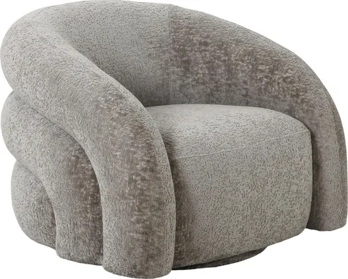 Drehsessel DROP VALLETA - 360° drehbar für hohen Sitzkomfort - Sessel aus Holz, Kunststoff und Metall in hellbraun, ideal für Lounge- und Gesprächsbereiche. Hoher Sitzkomfort durch großen Schaumkern, pflegeleicht und langlebig.
