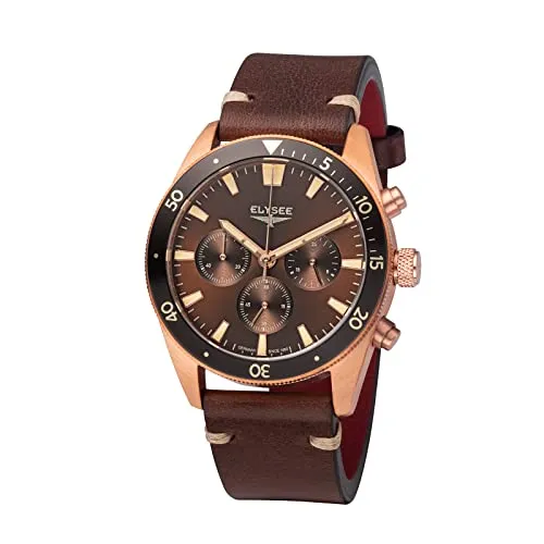 Elysee Bronze Chrono Quarz 5 ATM von ELYSEE