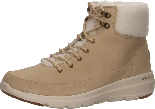 Skechers GLACIAL ULTRA-WOODLANDS Damen-Sneaker - Wanderschuhe mit wasser- und schmutzabweisendem Obermaterial, ideal für Outdoor-Aktivitäten, kombiniert mit komfortabler Dämpfung und hervorragendem Halt.