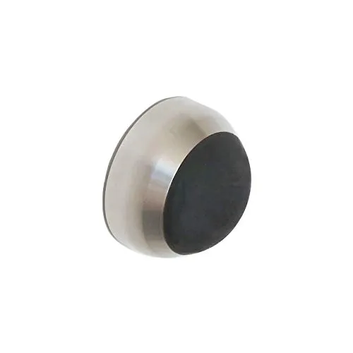 PHOS Design Wandtürstopper aus Edelstahl - Hochwertiger Türstopper mit Gummi-Puffer, handgefertigt in Deutschland und mit 10 Jahren Herstellergarantie. Perfekt für stilvolle Innenräume!