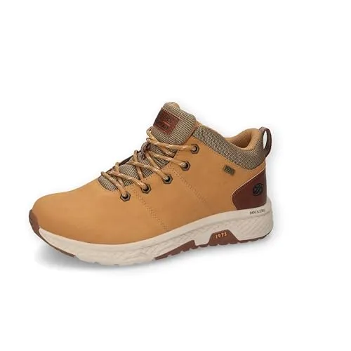 Dockers by Gerli Herren Stiefel Schnürer Braun Größe 41 EU - Stiefeletten mit wasserabweisender Oberfläche und hohem Komfort – ideal für Freizeit und Alltag. Der Mid-Cut sorgt für einen modernen Look und optimalen Halt.