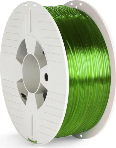 Verbatim PET-G-Filament 1,75mm, 1kg - Robust und flexibel für 3D-Druck - 3D-Druckmaterialien mit hoher Stoßfestigkeit und außergewöhnlicher Flexibilität, ideal für mechanische Modelle. Geruchlos und einfach zu drucken, perfekt für Einsteiger!