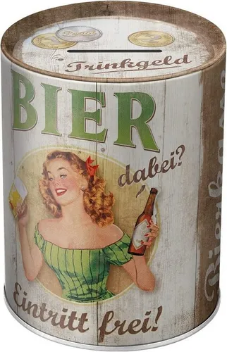 Nostalgic-Art Spardose Spardose - Trinkgeld-Bierkasse