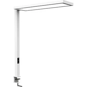 Maul Schreibtischlampe Maulsenja - Dimmbare LED mit Tischklemme - Tischleuchte mit 15.150 Lumen, stufenlos dimmbar und einstellbarer Lichtfarbe. Ideal für präzises Arbeiten und anpassbare Lichtverhältnisse.
