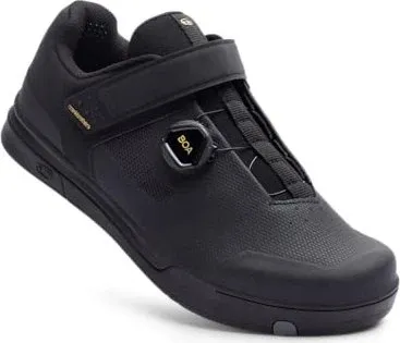 crankbrothers Fahrradschuh schwarz 42 EU - Bequemer Fahrradschuh in Größe 42, ideales Design für den optimalen Halt beim Fahren. Robustes Material und stylisches Schwarz-Gold für sportliche Akzente.