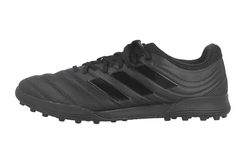 adidas COPA 20.3 TF Sportschuhe in Übergrößen Schwarz G28532 - Fußballschuhe für Herren in Übergröße, ideal für optimale Ballkontrolle und Stabilität auf Hartplätzen. Hochwertiges Leder und dämpfende Zwischensohle sorgen für besten Tragekomfort.