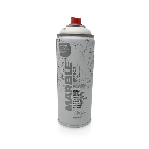 Sprühlack Montana MARBLE | Marmor Effekt | Weiß | 400ml