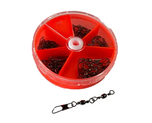 Karabiner & Wirbel Schwarz von Behr