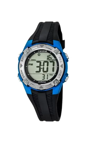 Calypso Unisex Digital Quarz Uhr K5685/5 - Armbanduhren für Jungen, sportlich und wasserdicht bis 10 bar – ideal für aktive Kids und Abenteuer!