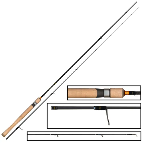 FTM Highline Area 1,98m - 0-4,5 g Forellenangel - Angelrute für Süßwasserangeln, ideal für Forellen und Flussbarsche. Mit 9 Rutenringen und extrem leichter Steifheit für präzise Würfe.