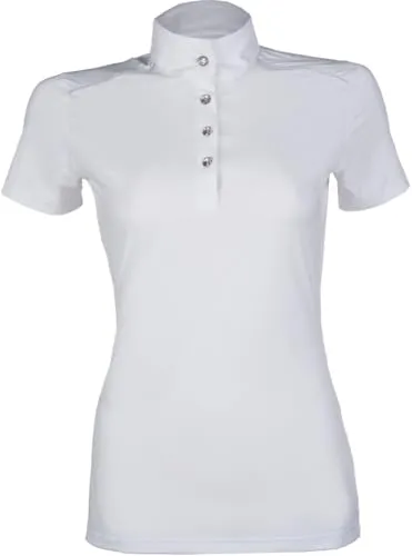 HKM Premium Polo-Pullover 1200 Weiß M