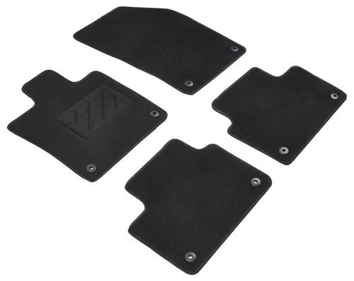 WALSER Fußmatten für Volvo S60 III (02/2019-heute) - Hochwertiges Fußmattenset aus 70% Polypropylen und 30% Polyester, mit Antirutsch-Funktion und einfacher Installation. Hitze- und kältebeständig, ideal für den täglichen Einsatz.