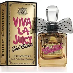 Juicy Couture Viva La Juicy Gold Couture - Eau de Parfum für Damen 100 ml, luxuriöser Duft mit Waldbeeren und Karamell für verführerische Weiblichkeit
