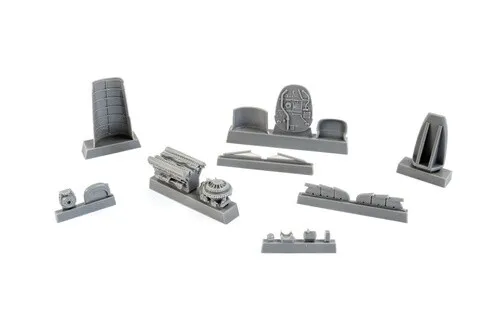 CMK 129-4363 - 1:48 B&P Defiant Engine Set for Airfix kit - Neu