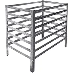 shelfplaza Komposter HOME, verzinkt, 1265L von shelfplaza