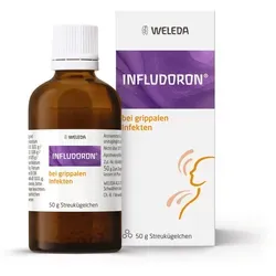 Weleda Infludoron 50 g - rezeptfreie Globuli von WELEDA AG, unterstützt das Immunsystem und fördert das Wohlbefinden