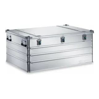 ZARGES Alu-Kiste K470 1150x750x480mm - Leitern: Robuste Alu-Kiste mit hoher Stabilität, ergonomischen Comfort-Griffen und sicherer Stapelbarkeit – ideal für Transport und Lagerung.