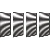 MCW Pavillonseitenteil MCW-L46-4P - Pavillonseitenteil für Pergola MCW-L46, 4-teiliges Set, sturmfest bis 100 km/h, ideal für sicheren und geschützten Gartenbereich.