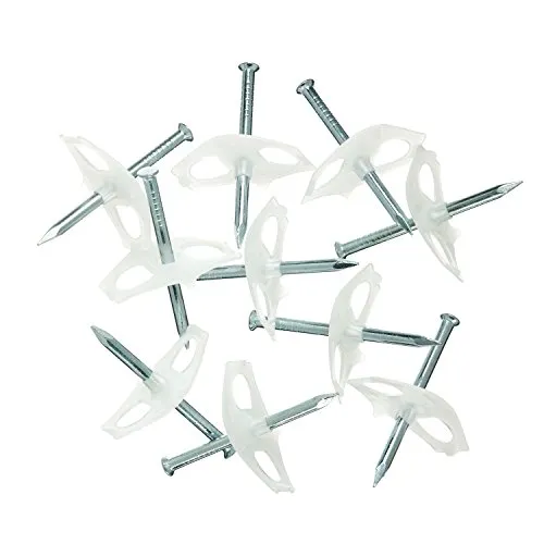 OBO Bettermann® Nagel-Fix 3,5x50mm 100 Stück | Nagelscheibe mit Montagenagel | Kabelbefestigung