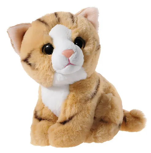 Heunec® Plüschfigur Heunec MISANIMO Mini-Mi Katze gold Größe 14 cm