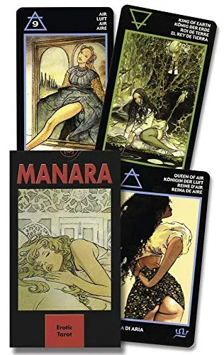 Manara Erotic Tarot - Erotisches Kartenspiel - Freizeit, Haus & Garten - Entdecken Sie die sinnliche Welt des Manara Erotic Tarot für aufregende Spielabende und spannende Einblicke in die Erotik.