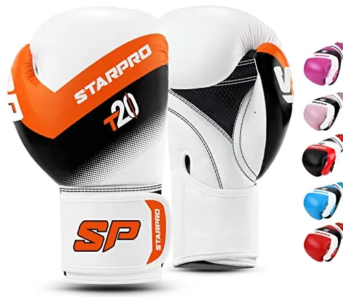 Starpro T20 Boxhandschuhe Kinder für kleine & zarte Hände - Kinder Boxhandschuhe 6 Jahre 10 Jahre, Box Handschutz Kinder, Kinder Box Set