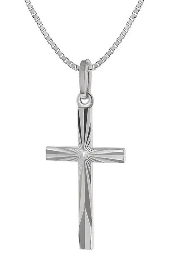 trendor Kette mit Anhänger mit 925 Sterlingsilber 25 mm