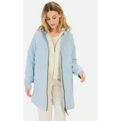 camel active Funktionsparka aus recyceltem Polyester Langarm Kapuze blau L (42)