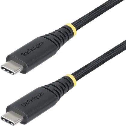 StarTech USB-C Charging Cable 2 m - 240 W - USB 2.0 Kabel für schnelles Laden und Datenübertragung, ideal für leistungsstarke Geräte und Zubehör.