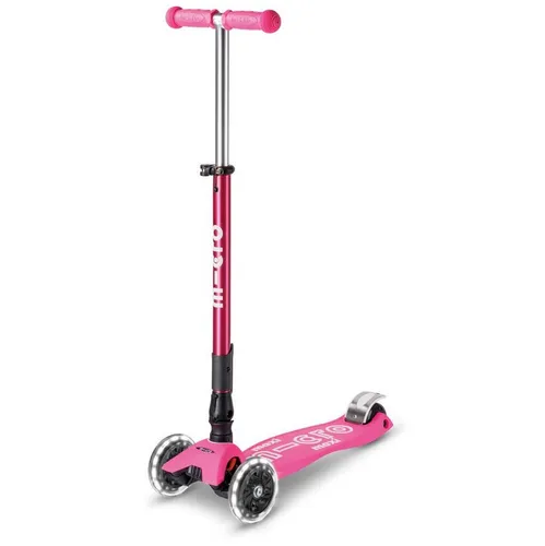 MICRO MMD096 Maxi Deluxe Faltbare LED-Roller, Kaugummirosa in pink von Micro