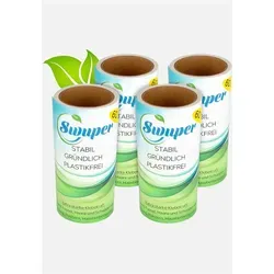 Ersatzrollen für Fusselrolle 4er Pack - weiß von SWUPER