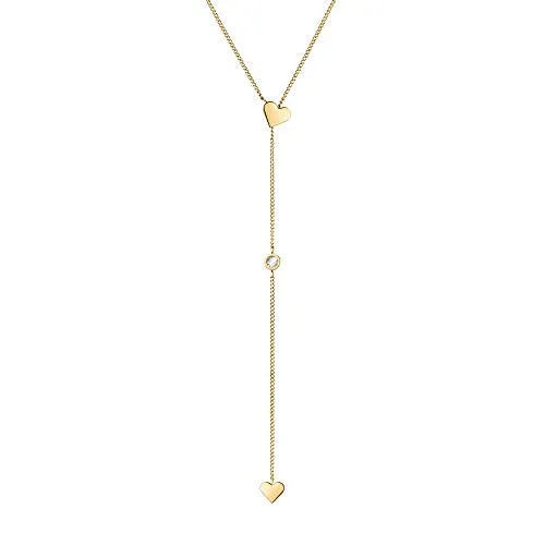 Tamaris Damen Halskette in Gold aus Edelstahl TJ-0029-N-60 von Tamaris