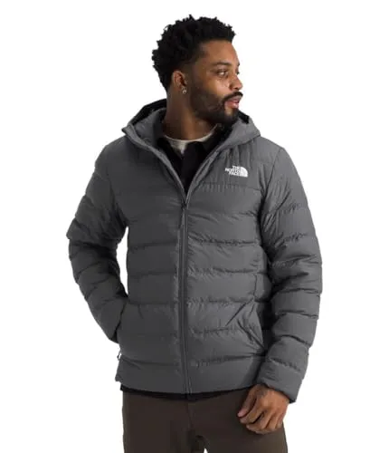 The North Face Aconcagua 3 Hoodie für Herren - Smoked Pearl - Funktionsjacke mit hochwertiger Isolierung, ideal für kalte Wetterbedingungen und Outdoor-Aktivitäten.