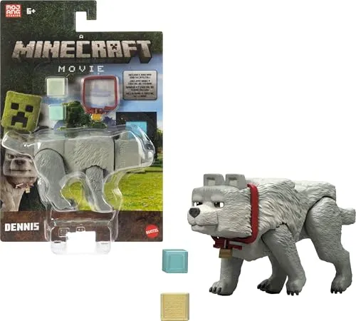 Minecraft Movie Singles Wolf