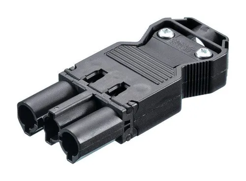 Bachmann 375.504 Gerätestecker ISV schwarz