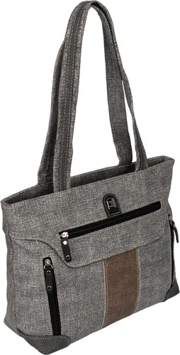EAAKIE Umhängetasche Damen - Stilvolle Schultertasche in Grau - Umhängetasche aus Kunstleder mit geräumigem Hauptfach und praktischem Handyfach, ideal für den Alltag. Perfekt kombinierbar und tragbar als Schultertasche.