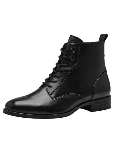 Tamaris Schnürstiefelette mit Touch it-Ausstattung - Wanderschuhe in Größe 41, schwarz, mit gepolsterter Innensohle für optimalen Komfort. Ideal für Business und Freizeit dank klassischem Design und Blockabsatz.
