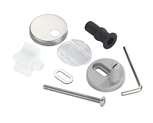 Wenko 15tlg. WC-Befestigungsset ''Fix-Clip'' in Silber