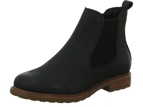 Tamaris M2505641 Stiefel schwarz 39 EU - Wanderschuhe, komfortabler Stiefel mit Stretcheinsatz für optimale Passform und stylischem Design in Schwarz.