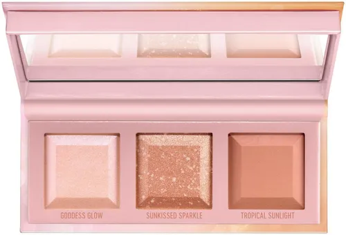 essence love that GLOW & BRONZE Konturier-Palette 16 g - Puder für Damen, vielseitige Contouring-Palette mit mehreren Farbtönen für ein professionelles Make-up und definierte Gesichtszüge, vegan und mit Spiegelchen.