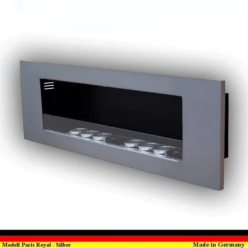 Ethanol & Gelkamin Kamin Ethanolkamin Cheminee Camino Paris Royal Silber