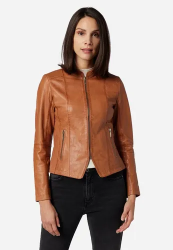 RICANO Lederjacke Abigale Lederjacke aus butterweichem Lamm leder
