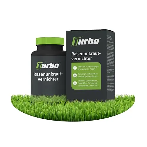 Unkrautvernichter Rasen 100ml - Extra stark gegen Löwenzahn und Klee - Effektiver Unkrautvernichter für Rasen, bekämpft über 40 Unkräuter wurzeltief und ist bienenschonend. Schnelle Ergebnisse ohne Rasenbeschädigung - ideal für die Wachstumsperiode.